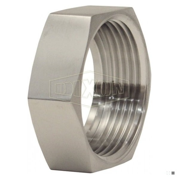 Hex Nut, Ring Joint, Fitting/Connector Type: Nut, 4 in Nominal Size, 7/8 in Thickness, 5-1/8 in Hex,
